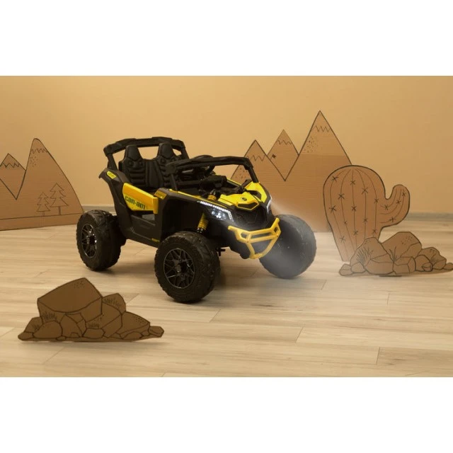 Επαναφορτιζόμενο τζιπ Maverick κίτρινο Caretero Toyz ATV/buggy