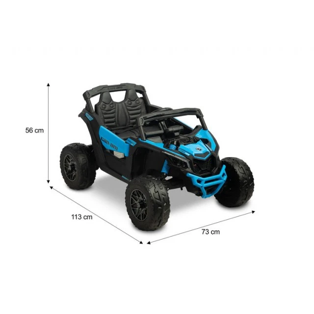 Επαναφορτιζόμενο τζιπ Maverick κίτρινο Caretero Toyz ATV/buggy
