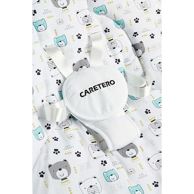 2σε1 Ξαπλώστρα και Κούνια Noco Γκρι Caretero