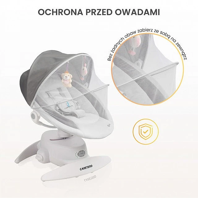 Ηλεκτρική ξαπλώστρα Opti Grey Caretero