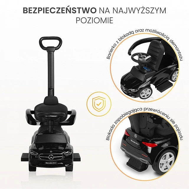 Mercedes C-Class Ride-On Λευκό Caretero Toyz