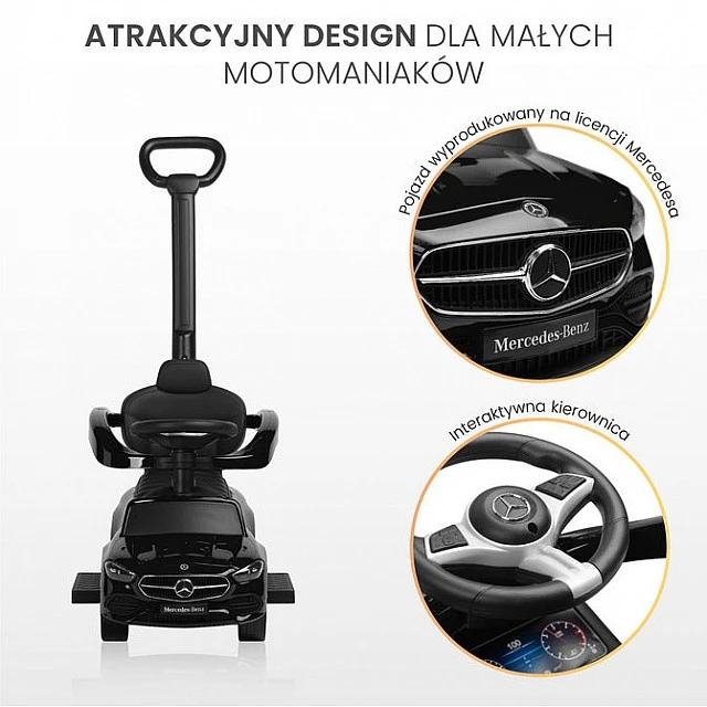 Mercedes C-Class Ride-On Λευκό Caretero Toyz