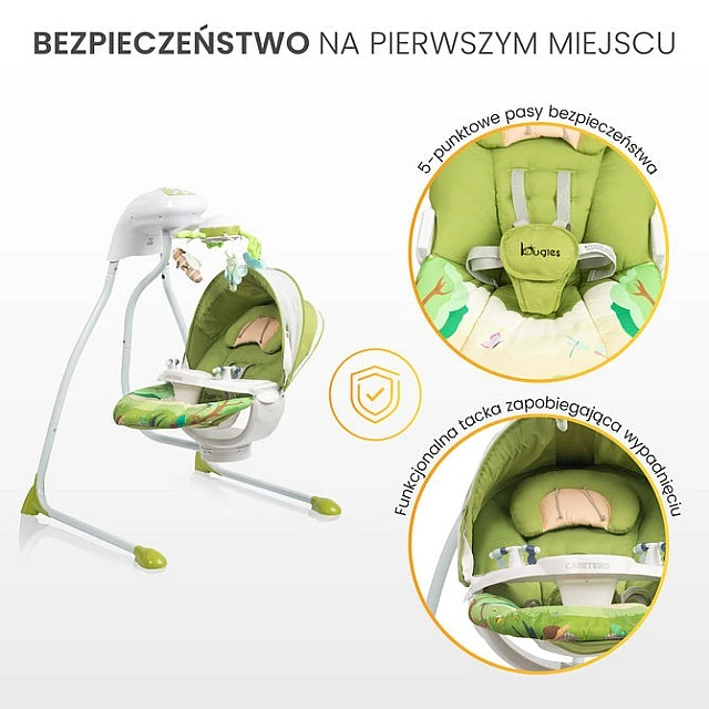 Electric Chaise Lounge And Swing Bugies Forest Caretero