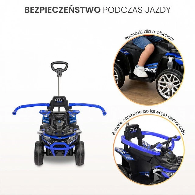 Atv Movix Μπλε Παιχνίδι Ride-On Caretero Toyz