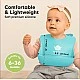 Силиконови Лигавници 2 Броя Син/Зелен Kea Babies