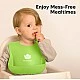 Силиконови Лигавници 2 Броя Син/Зелен Kea Babies