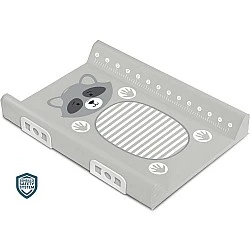 Πατάκι αλλαγής με σύστημα ασφαλείας Animals Raccoon Grey 70cm Sensillo