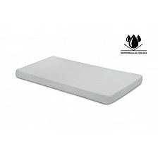 Αδιάβροχο Σεντόνι με Εφαρμοστή Σόλα Jersey Γκρι 140X70 Sensillo