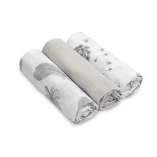 Πάνες Muslin -3 τμχ – Γκρι 70Χ80