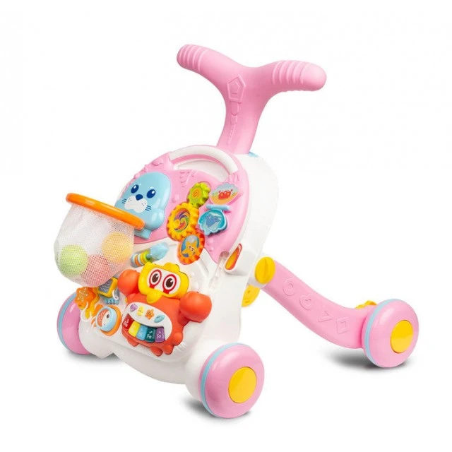 Καρότσι 2 σε 1 Spark Pink Caretero Toyz