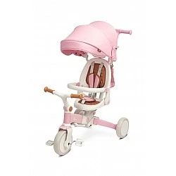 Τρίκυκλο και τροχός ζυγοστάθμισης 2 σε 1 Faro Pink Caretero Toyz