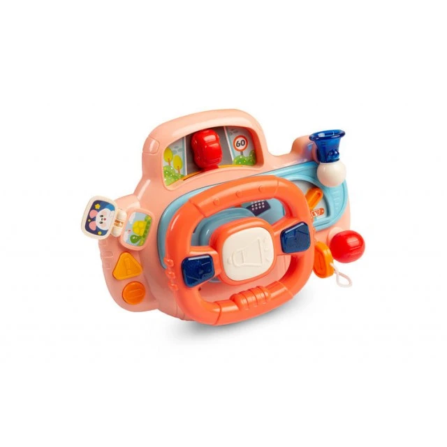 Εκπαιδευτικό Αγωνιστικό Τιμόνι Ροζ Caretero Toyz