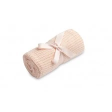 Κουβέρτα 100% Βαμβακερή Moli Ανοιχτό Ροζ Sensillo