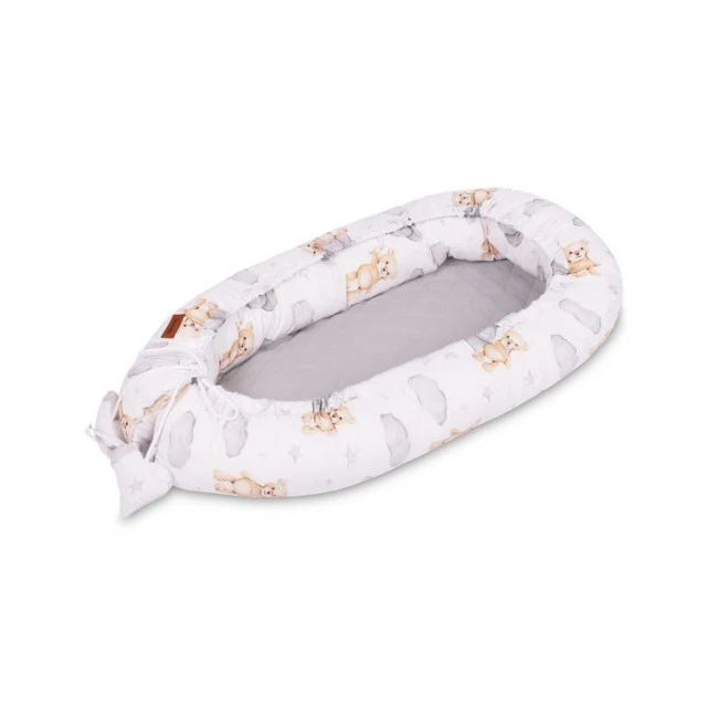 Μουσελίνα Baby Nest – Αρκουδάκι, Γκρι Sensillo