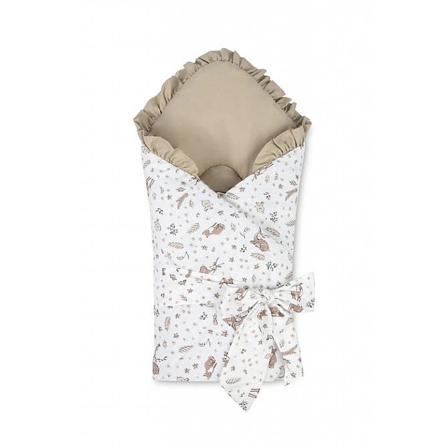 Πάνα για εξιτήριο Cotton Forest Beige 75X75 Sensillo
