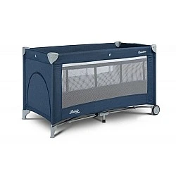 Πτυσσόμενο Bassinet Travel 1 Level Basic Navy Caretero