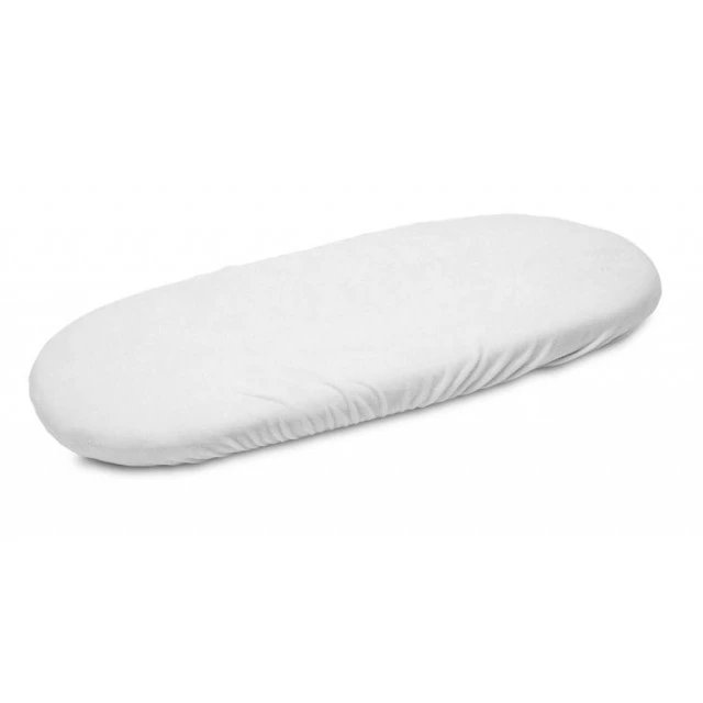 Βαμβακερό Σεντόνι για Καρότσι Πετσέτα 75X35cm Λευκό Sensillo