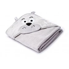 Πετσέτα μπάνιου Αρκουδάκι Water Friends γκρι
