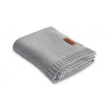 Κουβέρτα Bamboo And Cotton Γκρι 100x80cm