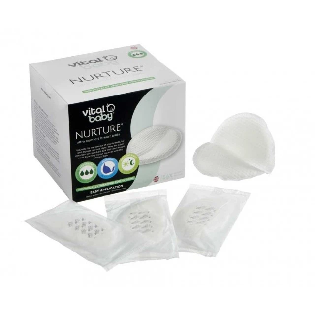 Επιθέματα στήθους 56 τεμ. Για Μονή Χρήση Ultra Comfort Vital Baby
