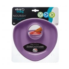 Παιδικό πιάτο με Vacuum Purple Vital Baby