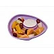 Παιδικό πιάτο με Vacuum Purple Vital Baby