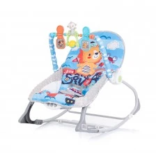 Μουσική ξαπλώστρα Baby Spa μπλε