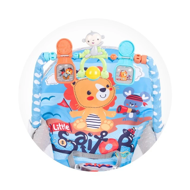 Μουσική ξαπλώστρα Baby Spa μπλε
