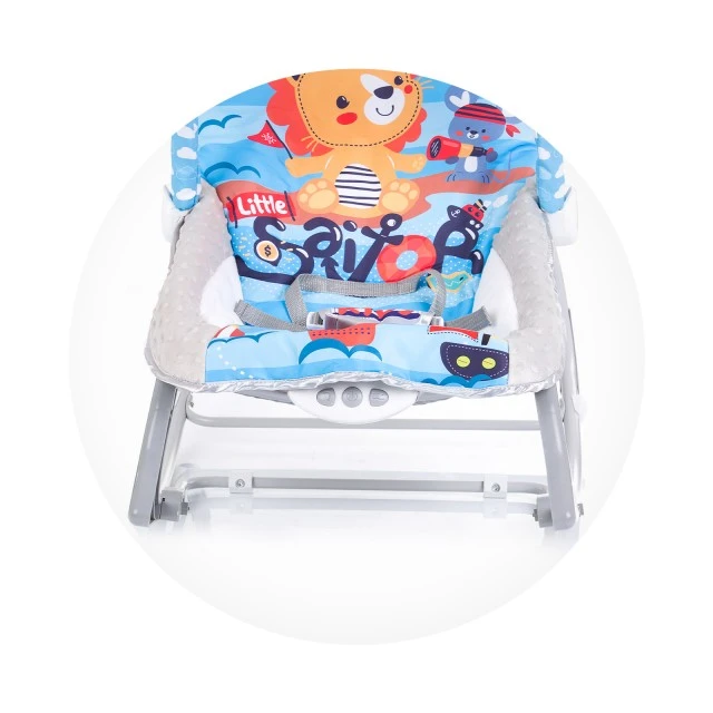 Μουσική ξαπλώστρα Baby Spa μπλε