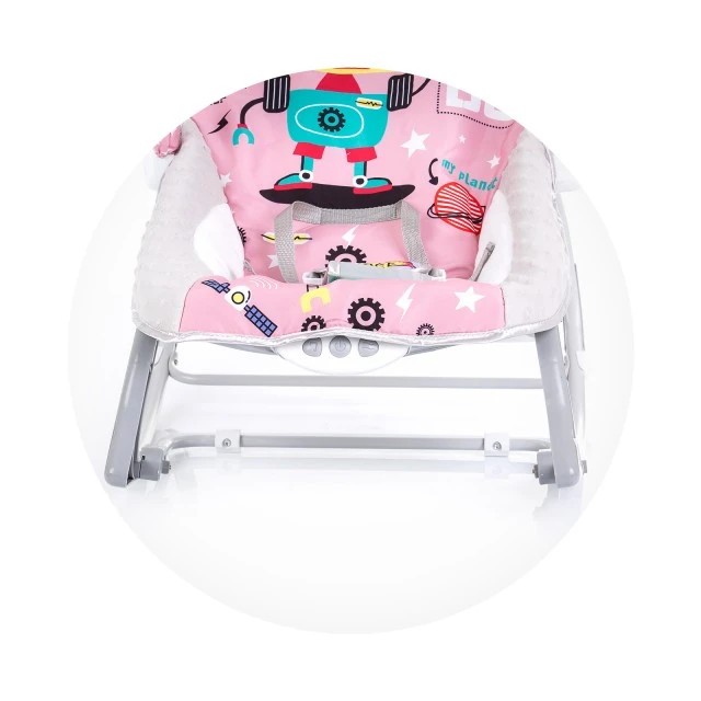 Μουσική ξαπλώστρα Baby Spa ροζ