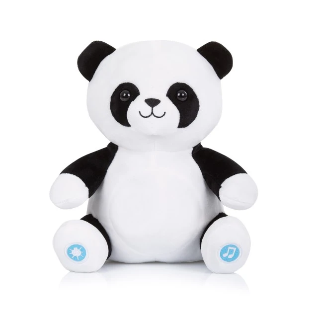 Λούτρινο παιχνίδι μουσικής Panda/φωτιστικό