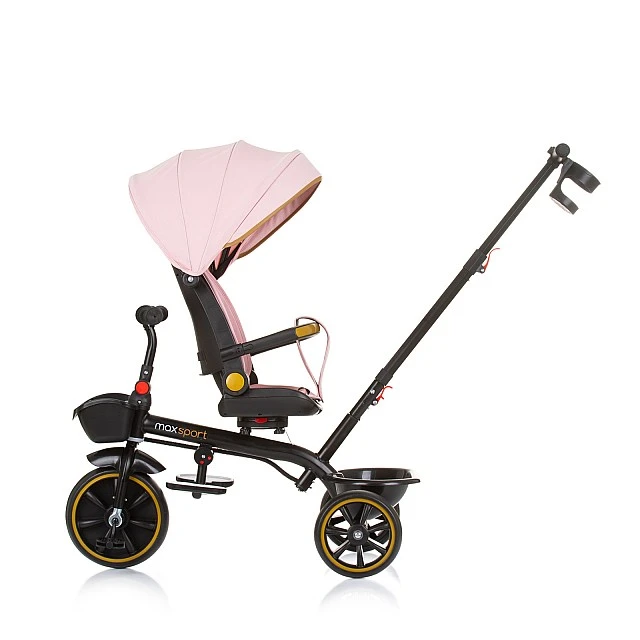 Τρίκυκλο με κουβούκλιο Max Sport flamingo