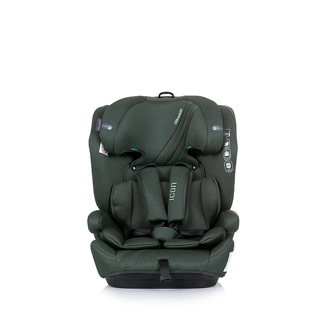 Столче за кола I-size 76-150 cm ICON зелено