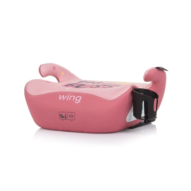 Столче за кола ISOFIX 125-150cm WING розово