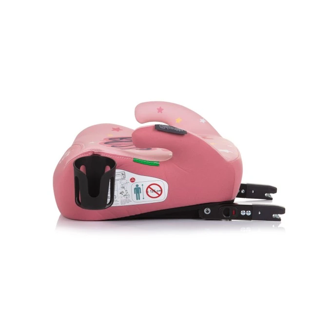 Столче за кола ISOFIX 125-150cm WING розово