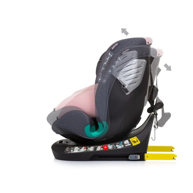 Παιδικό κάθισμα αυτοκινήτου 360 I-size 40-150 SUPREME φλαμίνγκο