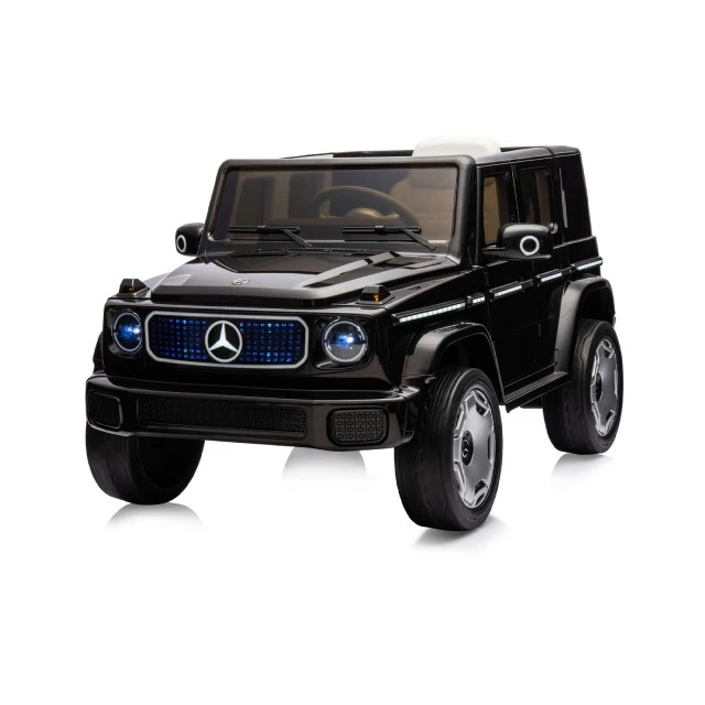 Ηλεκτροκίνητο τζιπ Mercedes EQG μαύρο EVA, δερμάτινο