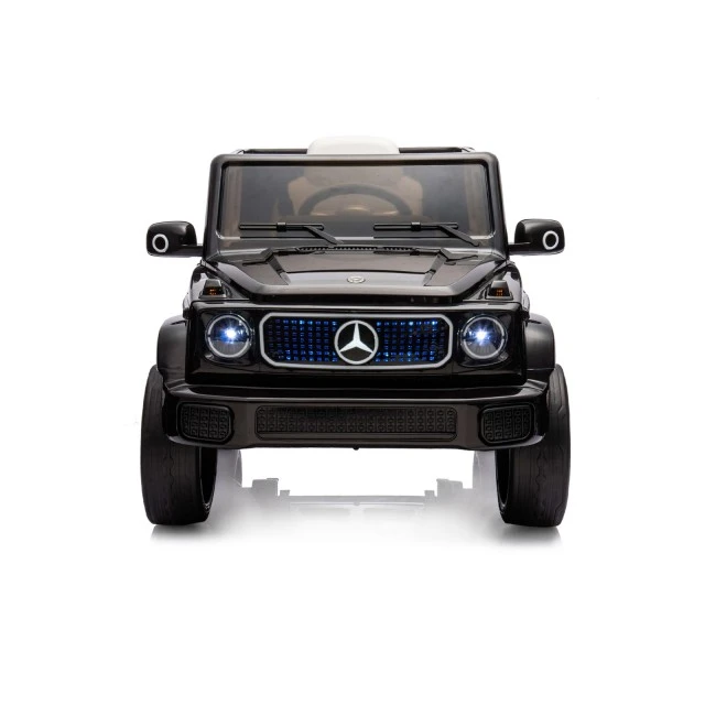 Ηλεκτροκίνητο τζιπ Mercedes EQG μαύρο EVA, δερμάτινο
