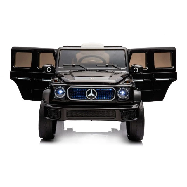 Ηλεκτροκίνητο τζιπ Mercedes EQG μαύρο EVA, δερμάτινο