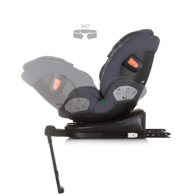 Καθίσματα αυτοκινήτου 360 I-size 40-150 TORINO γρανίτης