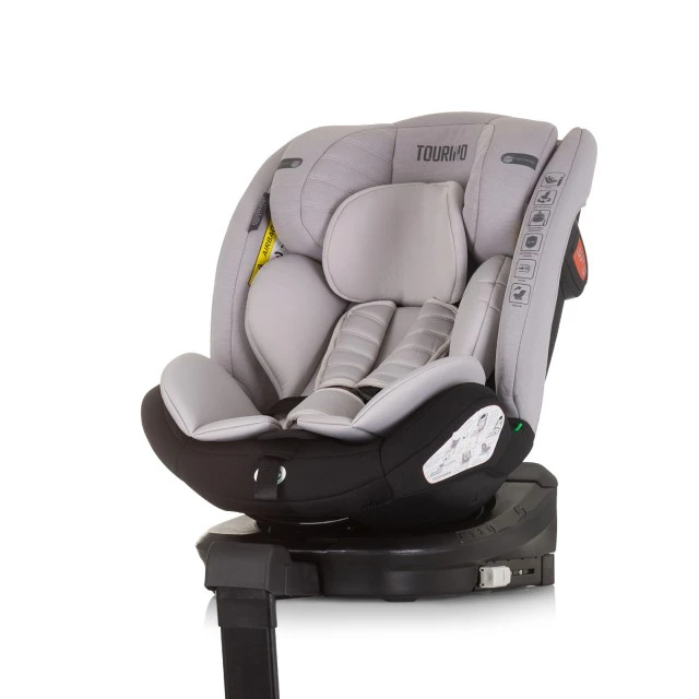 Καθίσματα αυτοκινήτου 360 I-size 40-150 TORINO στάχτη