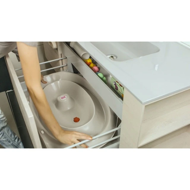 Πτυσσόμενο Baby Bath Onda Cappuccino