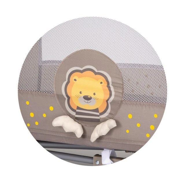 Φορητό παρκοκρέβατο Capri Lion cub μπεζ