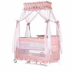 Παιδικό φορητό playpen Palace Kitten ροζ