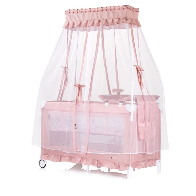Παιδικό φορητό playpen Palace Kitten ροζ