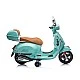 Ηλεκτρική μοτοσικλέτα Vespa GTS Super green
