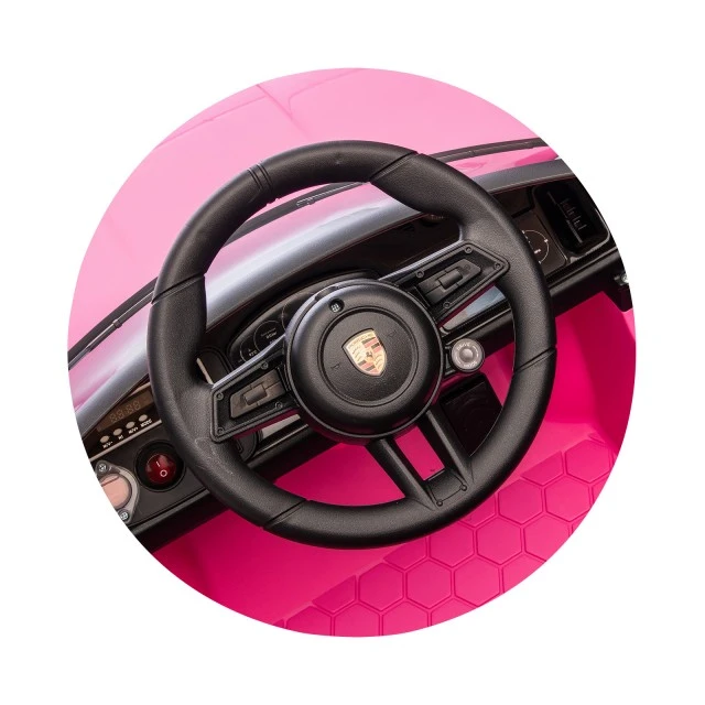 Ηλεκτρικό SUV Porsche Kayenne ροζ