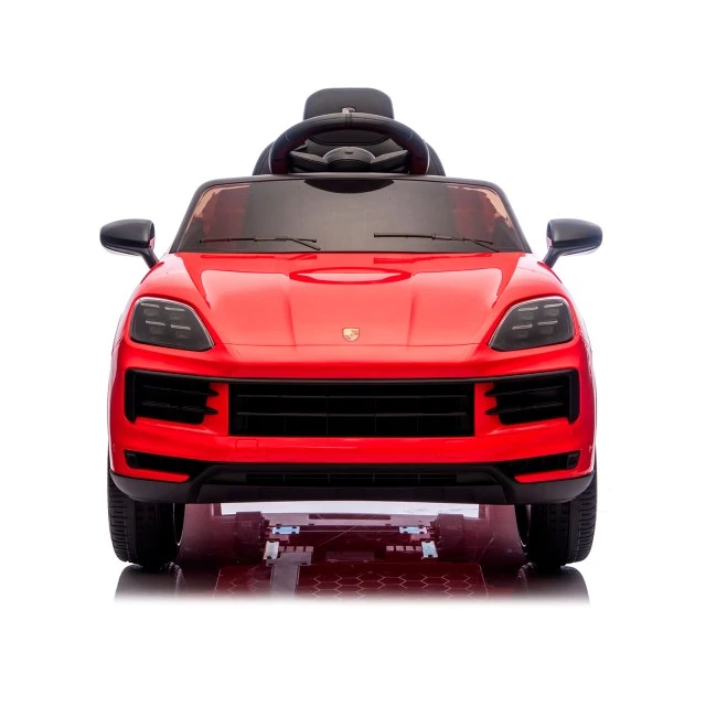 Ηλεκτρικό SUV Porsche Kayenne κόκκινο