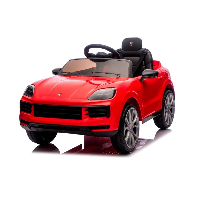 Ηλεκτρικό SUV Porsche Kayenne κόκκινο