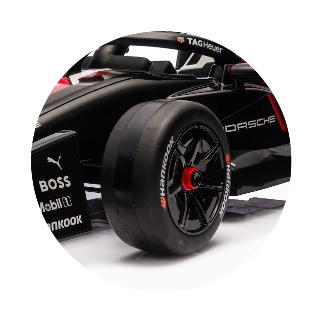 Ηλεκτρικό αυτοκίνητο Formula E Porsche κόκκινο